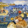 Long Beach - Maurice Prendergast - Reproductions de tableaux et peintures haut de gamme