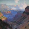 Looking Across the Grand Canyon - Edward Henry Potthast - Reproductions de tableaux et peintures haut de gamme