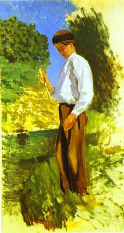 Fishing Louis Auriol - Frédéric Bazille