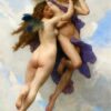 Amour et Psyché - William Bouguereau - Reproductions de tableaux et peintures haut de gamme