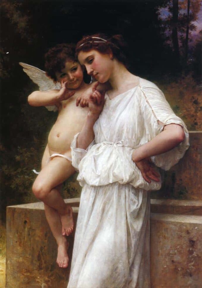 Secrets of Love - William Bouguereau