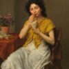 L'envie de sucreries - Ludwig Knaus - Reproductions de tableaux et peintures haut de gamme