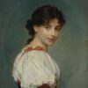 Fille italienne - Ludwig Knaus - Reproductions de tableaux et peintures haut de gamme