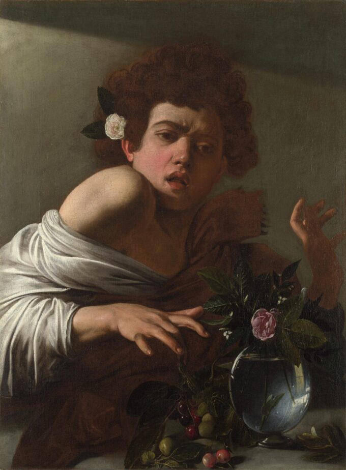 A Boy Bitten by a Lizard - Caravaggio