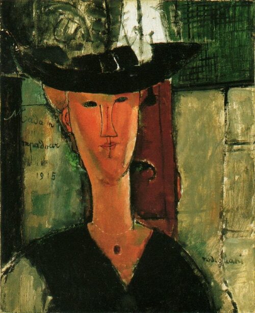 Madame Pompadour - Amedeo Modigliani - Reproductions de tableaux et peintures haut de gamme