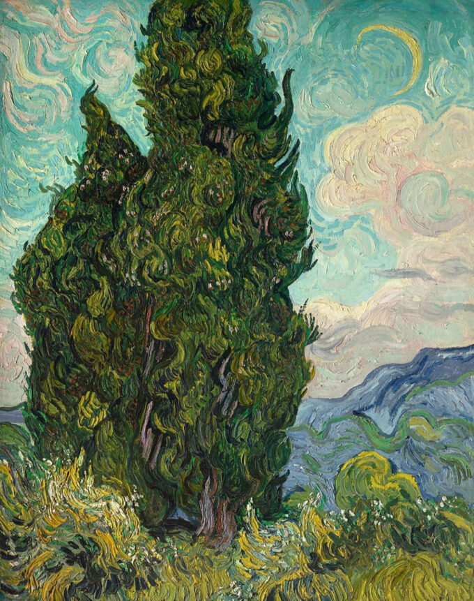 The Cypresses - Van Gogh