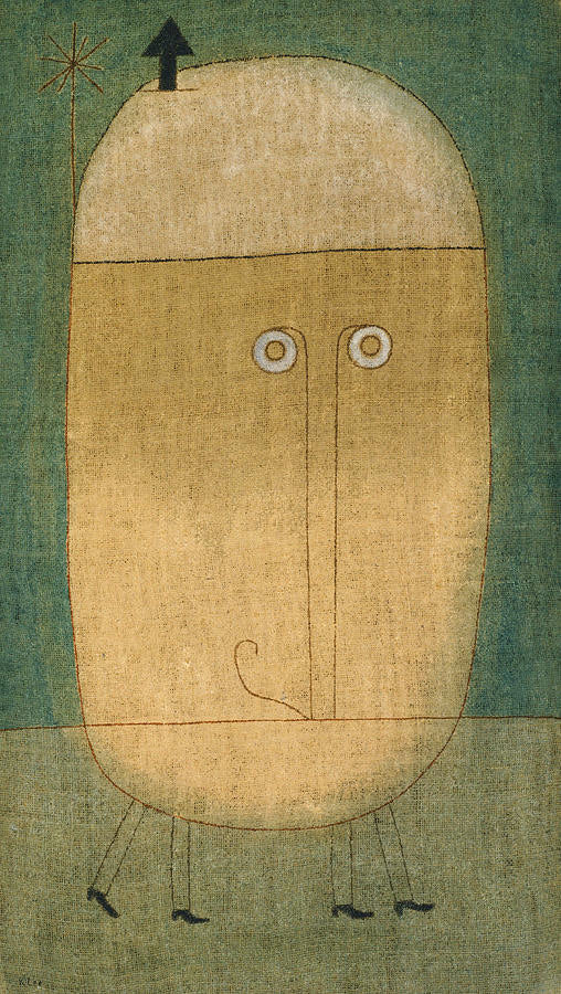 Fear Mask - Paul Klee Oil Painting Reproduction