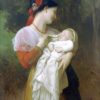 Admiration maternelle - William Bouguereau - Reproductions de tableaux et peintures haut de gamme