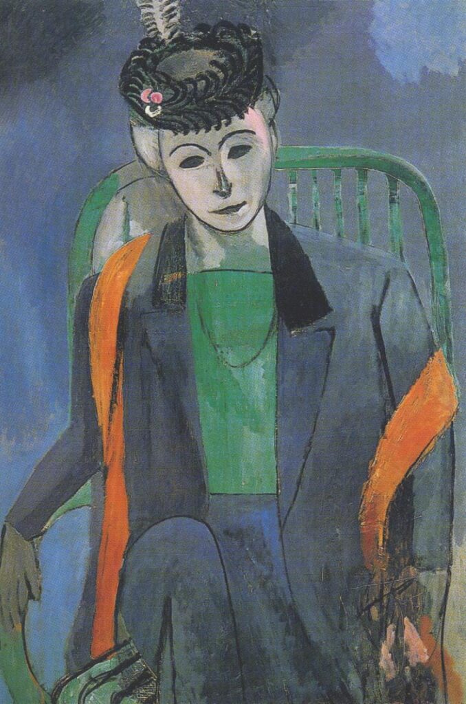 Portrait of Madame Matisse - Matisse