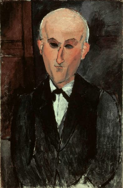 Max Jacob – Amadeo Modigliani Oil Painting Reproduction