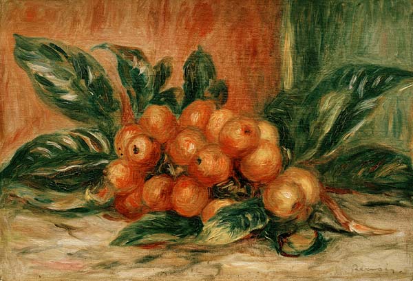 Branch of the Medlar Tree - Pierre-Auguste Renoir