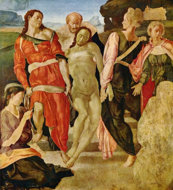 The Entombment - Michelangelo