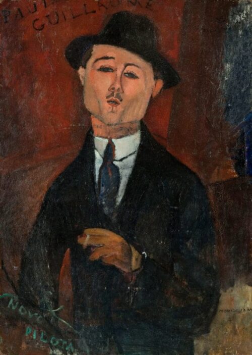 Portrait de Paul Guillaume - Amedeo Modigliani - Reproductions de tableaux et peintures haut de gamme