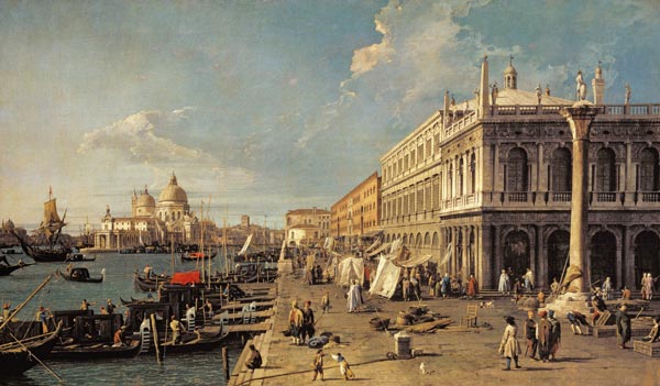 The Molo and the Zecca, Venice - Giovanni Antonio Canal