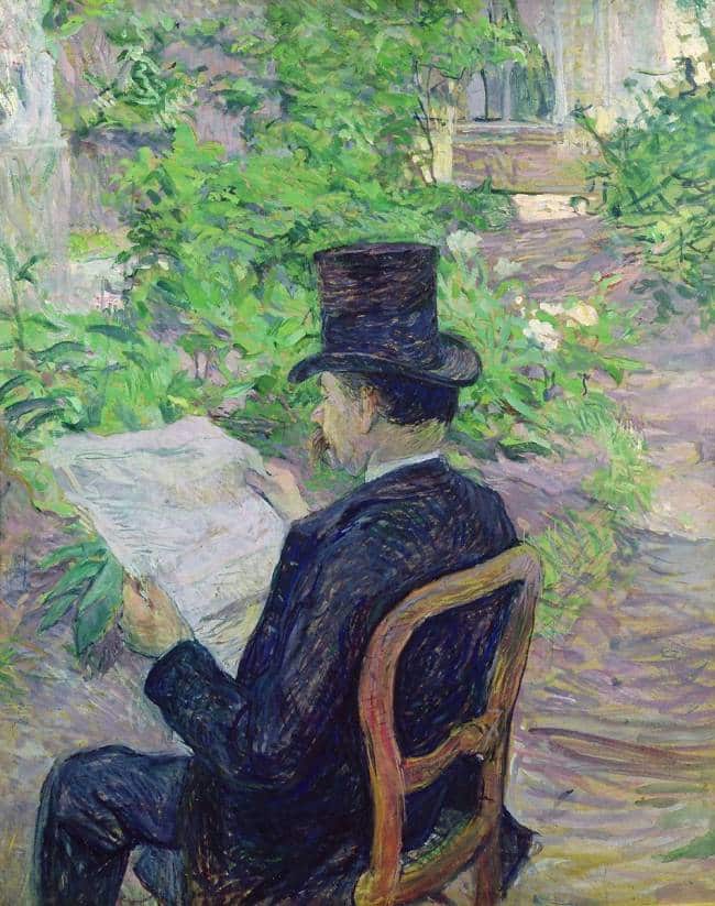 Monsieur Desire Dihau – Toulouse Lautrec Oil Painting Reproduction