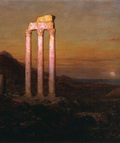 Lever de Lune - Frederic Edwin Church - Reproductions de tableaux et peintures haut de gamme