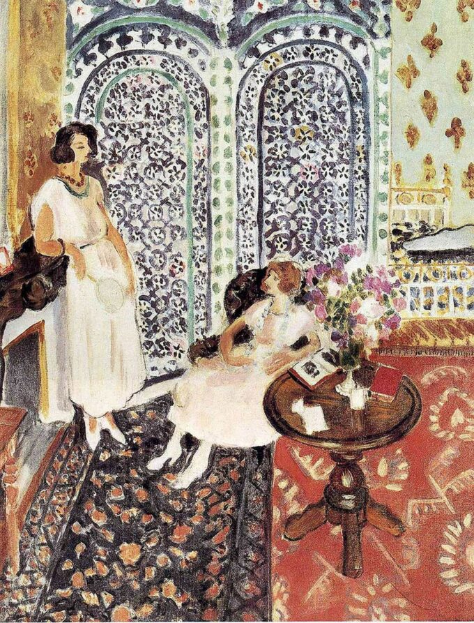 The Moorish Screen - Matisse