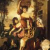 Mme et Mlle Macklin, avec Mlle Potts - Joshua Reynolds - Reproductions de tableaux et peintures haut de gamme