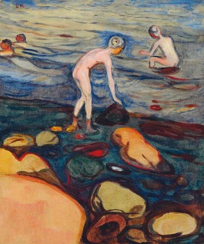 Swimming - Edvard Munch