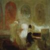 Musique dans le château East Cowes - William Turner - Reproductions de tableaux et peintures haut de gamme