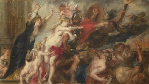 Les conséquences de la guerre - Peter Paul Rubens - Reproductions de tableaux et peintures haut de gamme