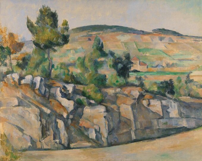 Hill in Provence, around 1886 - Paul Cézanne