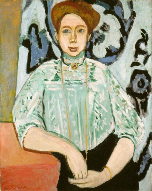 Portrait de Greta Moll - Matisse - Reproductions de tableaux et peintures haut de gamme