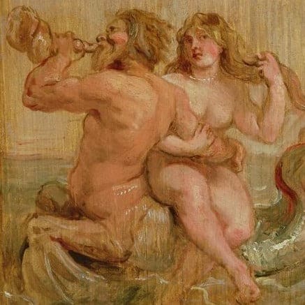 Néréide et Triton – Peter Paul Rubens Oil Painting Reproduction