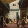 Noce juive dans le Maroc - Eugène Delacroix - Reproductions de tableaux et peintures haut de gamme