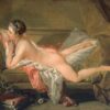 Portrait of Marie-Louis O’Murphy (Nude on a Sofa) - François Boucher - Reproductions de tableaux et peintures haut de gamme