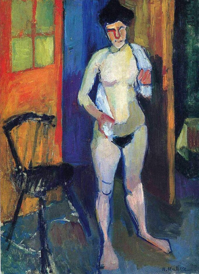 Nude with a White Towel - Matisse