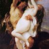 Nymphe et Satyre - Alexandre Cabanel - Reproductions de tableaux et peintures haut de gamme