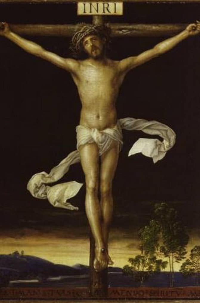 The Christ on the Cross - Albrecht Dürer