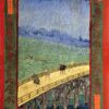 Pont sous la pluie - Van Gogh - Reproductions de tableaux et peintures haut de gamme