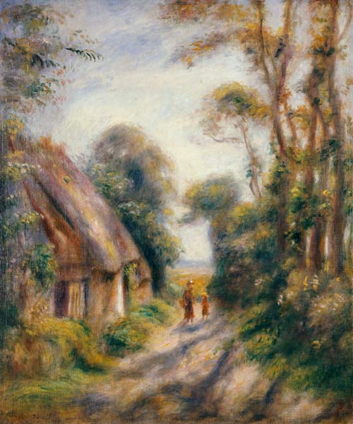 The Outskirts of Berneval - Pierre-Auguste Renoir