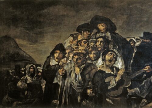 Procession à l'ermitage saint Isidore - Francisco de Goya - Reproductions de tableaux et peintures haut de gamme