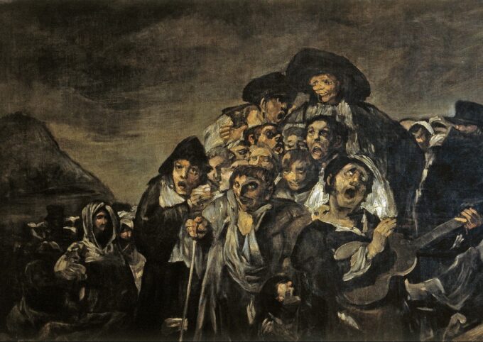 Procession to the hermitage of Saint Isidore - Francisco de Goya