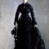 Une dame parisienne - Edouard Manet - Reproductions de tableaux et peintures haut de gamme