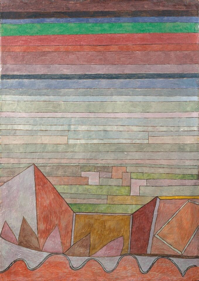 View of the Fertile Country - Paul Klee