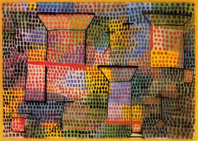 Crosses and Columns - Paul Klee