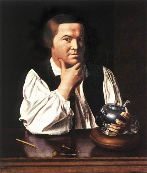 Paul Revere - John Singleton Copley - Reproductions de tableaux et peintures haut de gamme