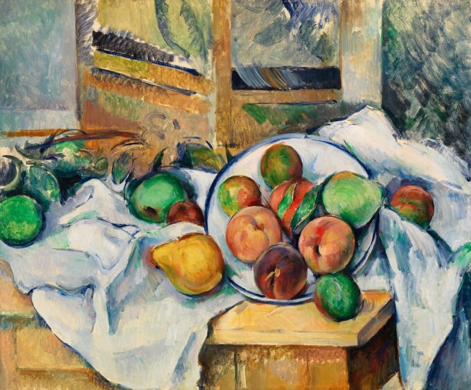 A Corner of the Table - Paul Cézanne