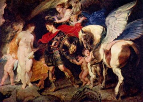 Persée et Andromède - Peter Paul Rubens - Reproductions de tableaux et peintures haut de gamme