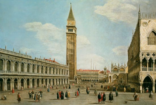 St. Mark's Square - Giovanni Antonio Canal