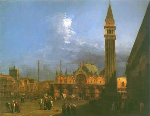 Saint Mark's Square looking east - Canal Giovanni Antonio