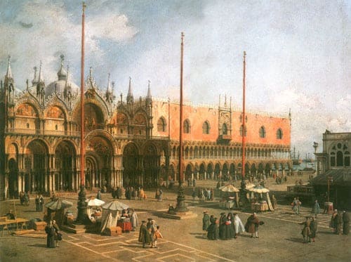 Saint Mark's Square looking southeast - Giovanni Antonio Canal