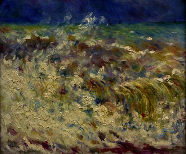 The Wave - Pierre-Auguste Renoir