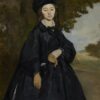 Portrait de Madame Brunet - Edouard Manet - Reproductions de tableaux et peintures haut de gamme