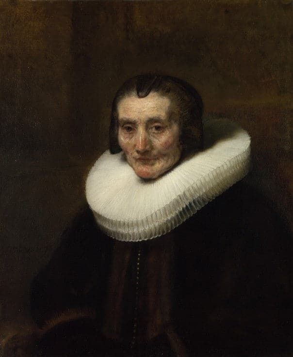 Portrait of Margaretha de Geer, wife of Jacob Trip - Rembrandt van Rijn