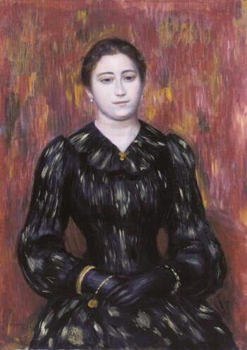 Portrait de Mme Paulin - Pierre-Auguste Renoir - Reproductions de tableaux et peintures haut de gamme